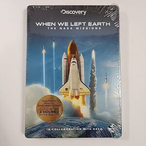 Discovery Channel When We Left Earth- The Nasa Missions (4DVD set) DVDs New